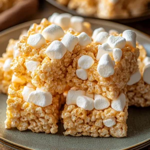 Rice Krispie Treats Recipe - Gooey and Crunchy