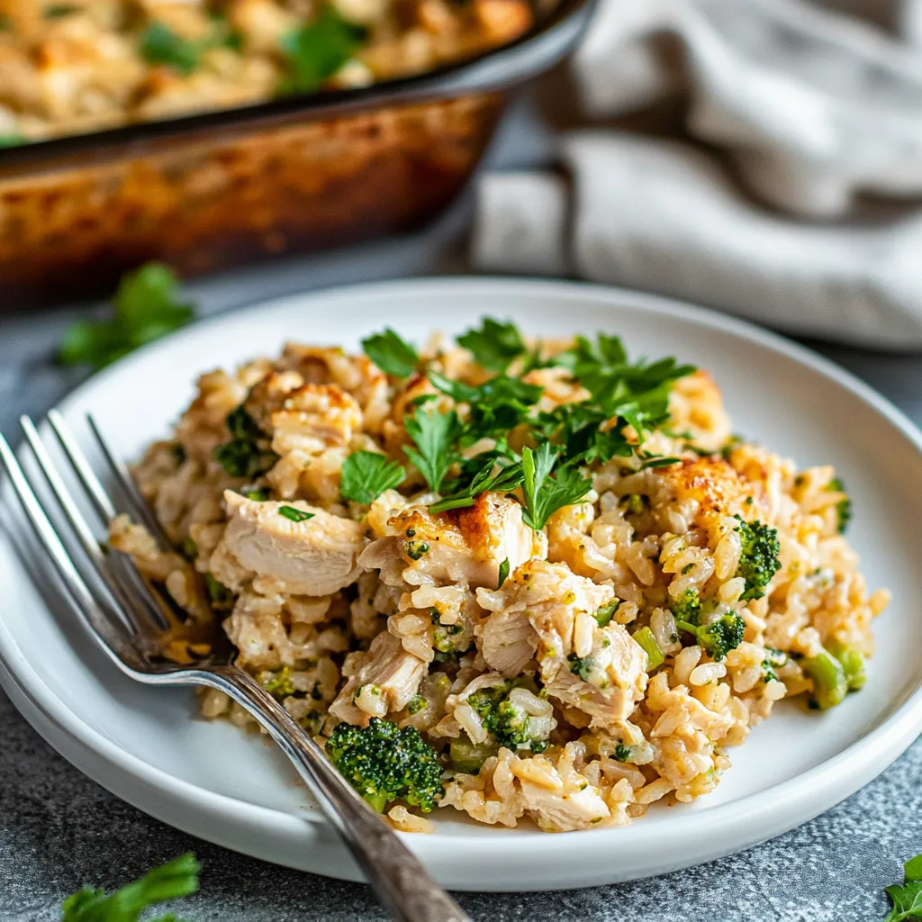 chicken broccoli rice casserole